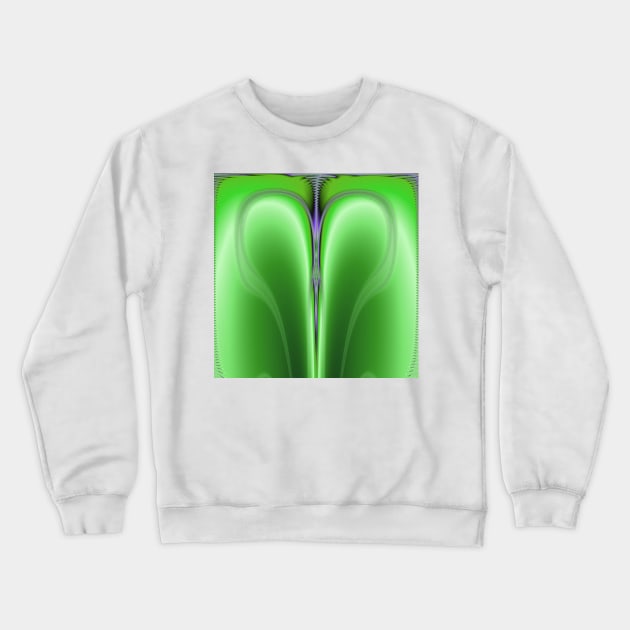 new growth green and grey Crewneck Sweatshirt by mister-john